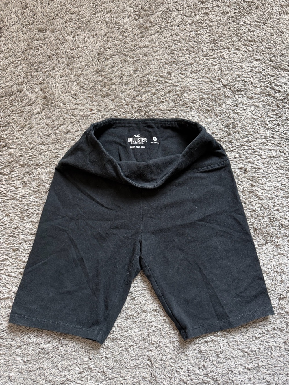 Hollister Black Women's Bike Shorts